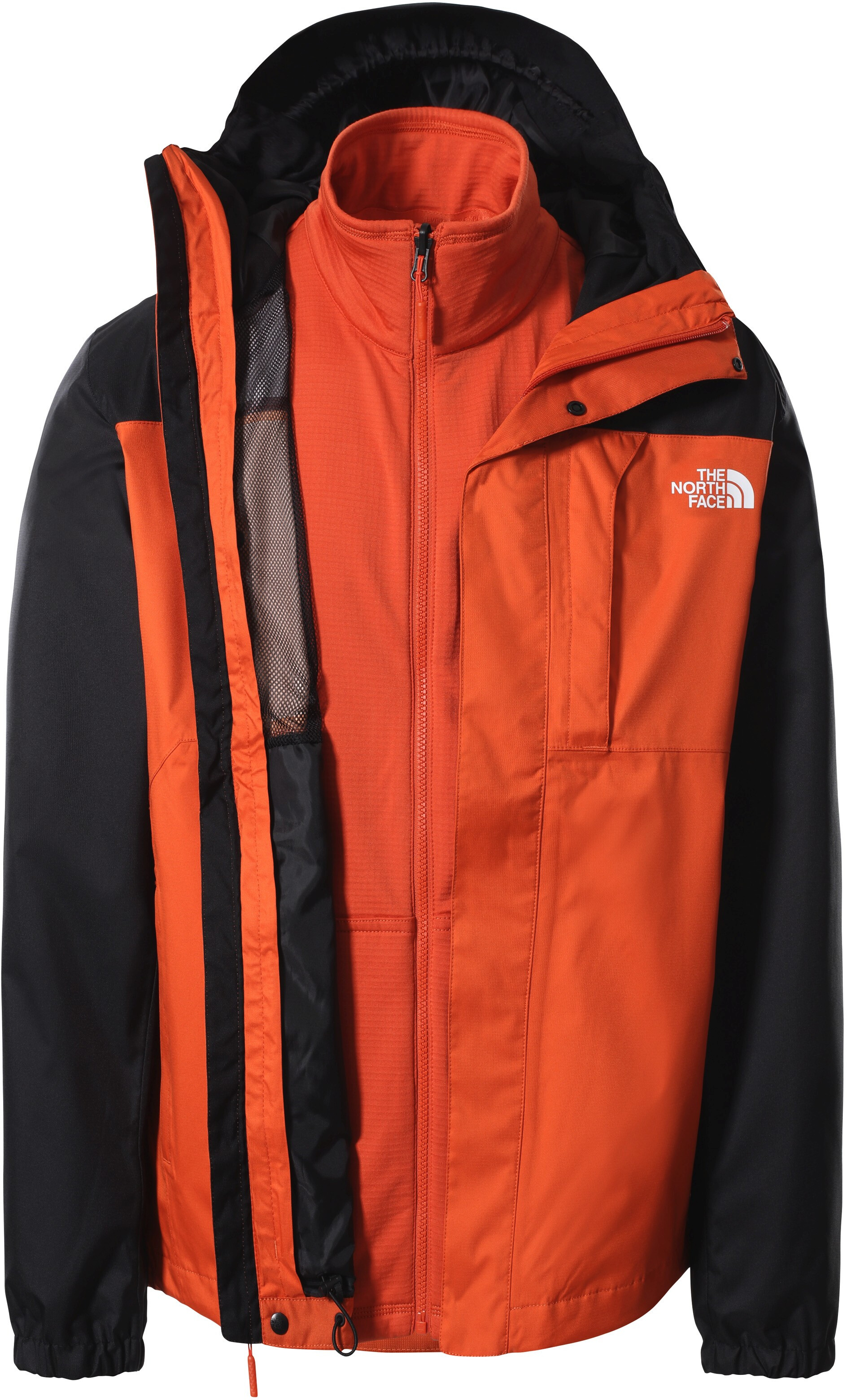 The North Face Quest Triclimate Jacket Men burnt ochre/tnf black ...